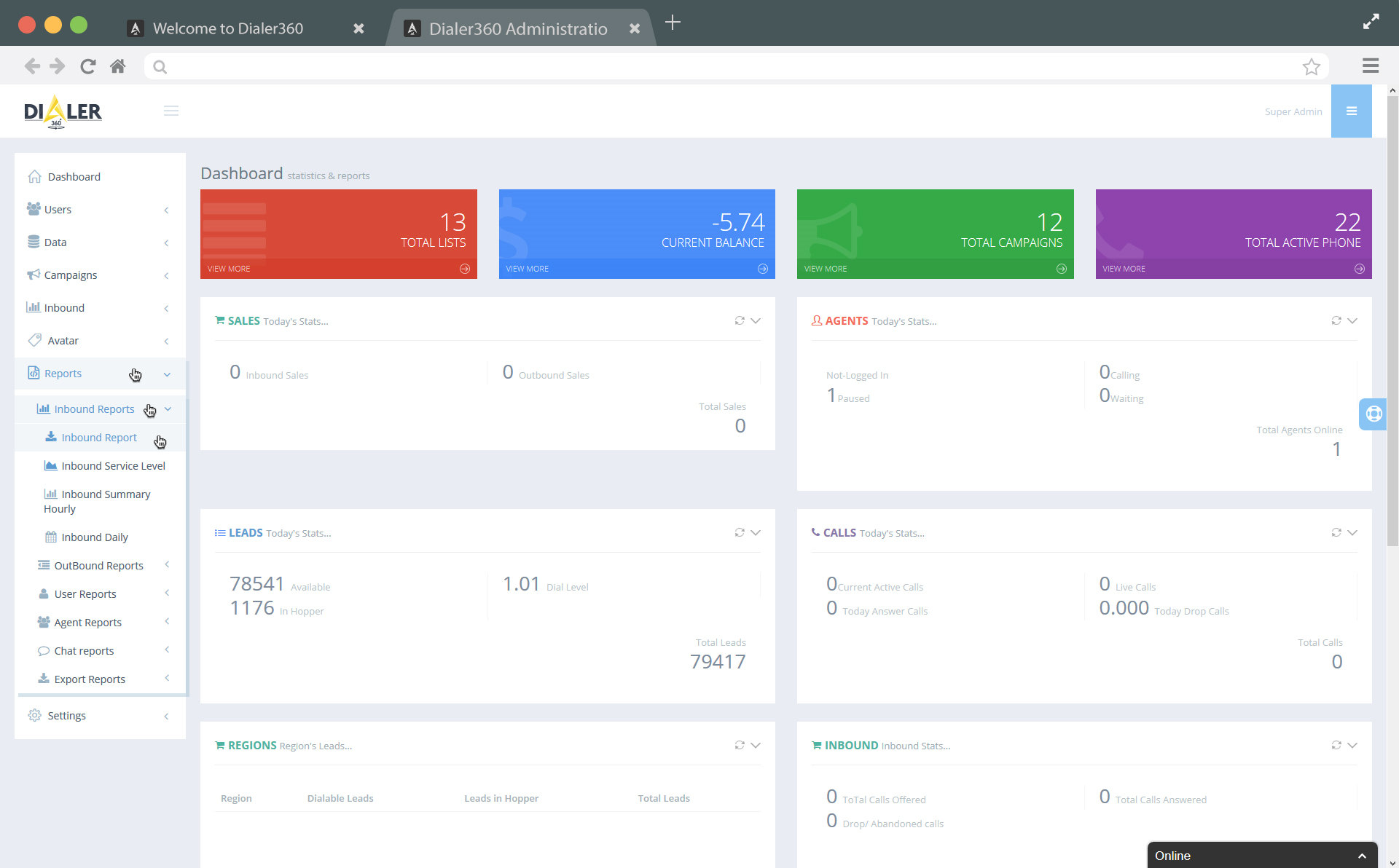 How to check and download inbound reports? - Dialer360