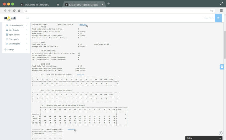 Inbound Reporting How to check and download inbound reports? - Dialer360